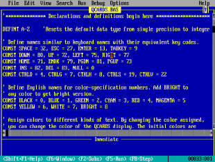 QuickBASIC 4.5