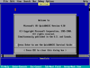 QuickBASIC 4.5